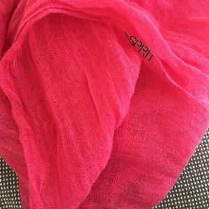 ESPRIT | Scarf with crinkle effect